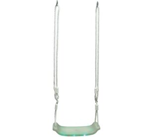 2Kids Toys Plastová svietiacia hojdačka biela