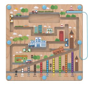 2Kids Toys Magnetická hracia doska City