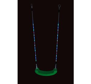 2Kids Toys Plastová svietiaca hojdačka zelená