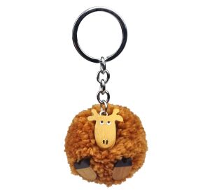 2Kids Toys Drevená kľúčenka brmbolec Žirafa