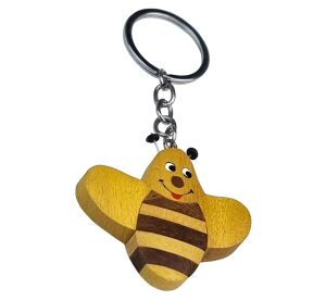 2Kids Toys Drevená kľúčenka veľká Včela