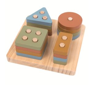 2Kids Toys Nasadzovanie Farebné tvary