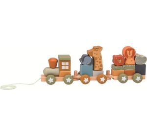 2Kids Toys Drevený vláčik so zvieratkami