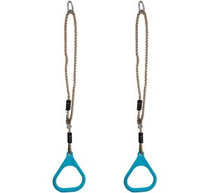 2Kids Toys Gymnastické kruhy plastové Tyrkysové