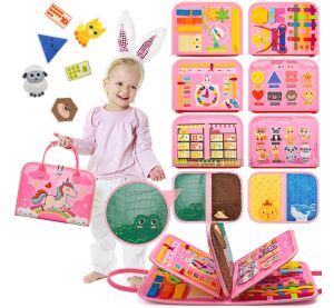 2Kids Toys Senzorická busy kniha Jednorožec 4