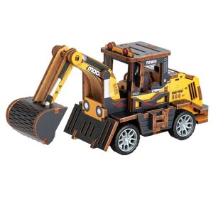 2Kids Toys 3D drevená skladačka Bager