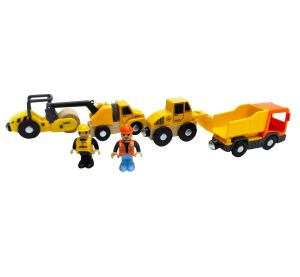 2Kids Toys Sada stavebných strojov s figúrkami