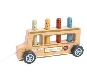 2Kids Toys Vystreľovacia hra Školský autobus