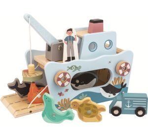 2Kids Toys Magnetická hračka Rybárska loď