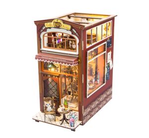 2Kids Toys 3D skladačka Zarážka na knihy Kaviareň