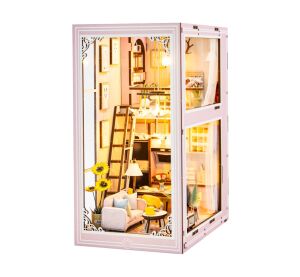 2Kids Toys 3D skladačka Zarážka na knihy Ružový mezonet