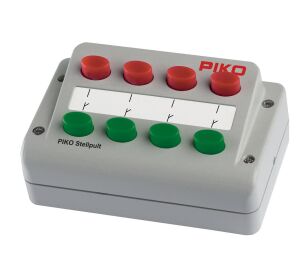 Piko Analógový ovládací panel (4 prepínače, červeno-zelené) - 55262