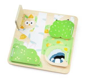 Bigjigs Toys Odkrývačka s lesnými zvieratkami