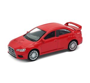 Welly Mitsubishi Lancer EVO 1:34 červené