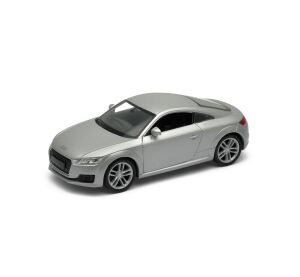 Welly - Audi TT Coupe (2014) model 1:34 stříbrné