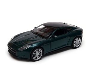 Welly Jaguar F-Type Coupe 1:34 tmavo zelený