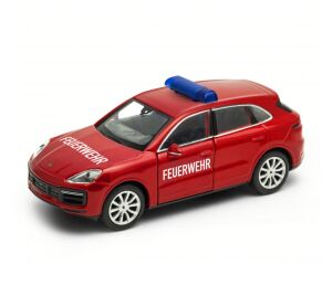 Welly Porsche Cayenne Turbo 1:34  Feuerwehr červené