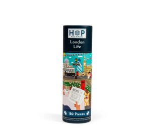 HOP Puzzle Londýnsky život 150 mini dielikov