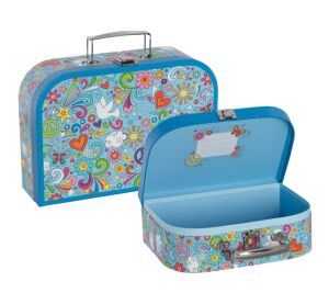 Goki Sada detských kufríkov Láska a Mier 2 ks