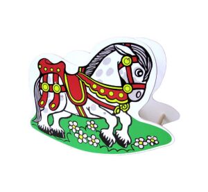 Dřevěný houpací kůň