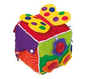 small foot Plyšová hračka kocka pre najmenších