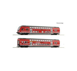 Roco 2dielna sada: Poschodový automobil DB AG, digitálna - 6200066