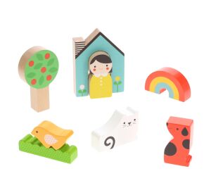 Petit Collage Skladačka domček