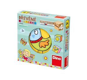 Dino Kocky pre najmenšie detičky 4 ks