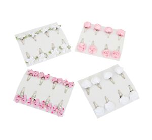 small foot Sponky do vlasov kvety sada 32 ks