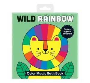 Mudpuppy Knižka na kúpanie Dúhová divočina