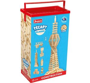 Jeujura Drevená stavebnica Técap Classic 300 dielov