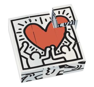 Vilac Obrázkové kocky Keith Haring - poškodený obal