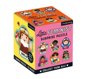 Mudpuppy Puzzle s prekvapením Feminist 70 dielikov