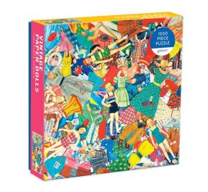 Galison Puzzle Papierové bábiky Vintage 1000 dielikov