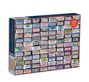 Galison Puzzle Koláž ŠPZ 1000 dielikov
