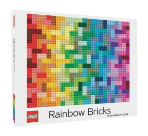 Chronicle Books Puzzle LEGO® dúhové kocky 1000 dielikov