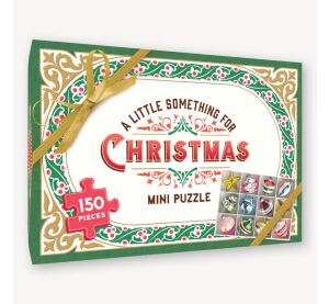 Chronicle Books Niečo málo na Vianoce mini puzzle 150 dielikov