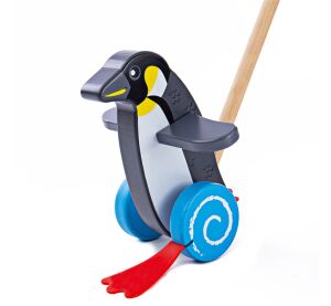 Bigjigs Baby Drevený jazdík Tučniak