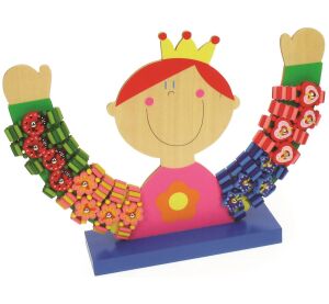 Bigjigs Toys Dřevěný stojan na hodinky