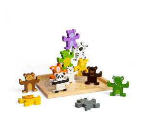 Bigjigs Toys Motorická balančná hra Divoké zvieratá