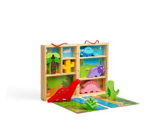 Bigjigs Toys Krabička na hranie dinosaury