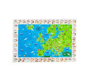 Bigjigs Toys Puzzle Európske pamiatky