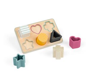 Bigjigs Toys Vkladacie puzzle Tvary