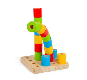 Bigjigs Toys Balančné valčeky na podstavci