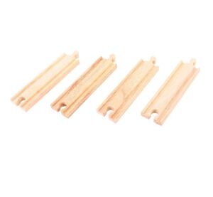 Bigjigs Rail Stredné rovné koľaje 16 cm 4 ks