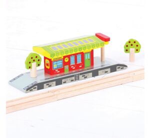 Bigjigs Rail Vidiecke nádražie