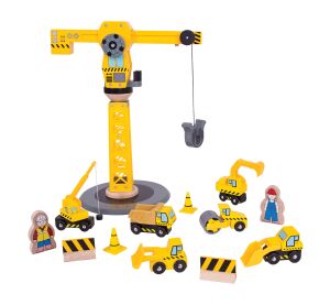 Bigjigs Rail Žeriav a stavebné stroje