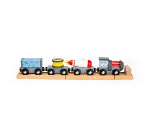 Bigjigs Rail Drevený vesmírny vláčik