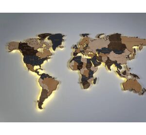BusyKids Mapa sveta XL s podsvietením
