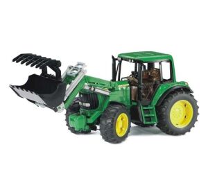 Bruder Traktor JOHN DEERE 6920 s čelným nakladačom